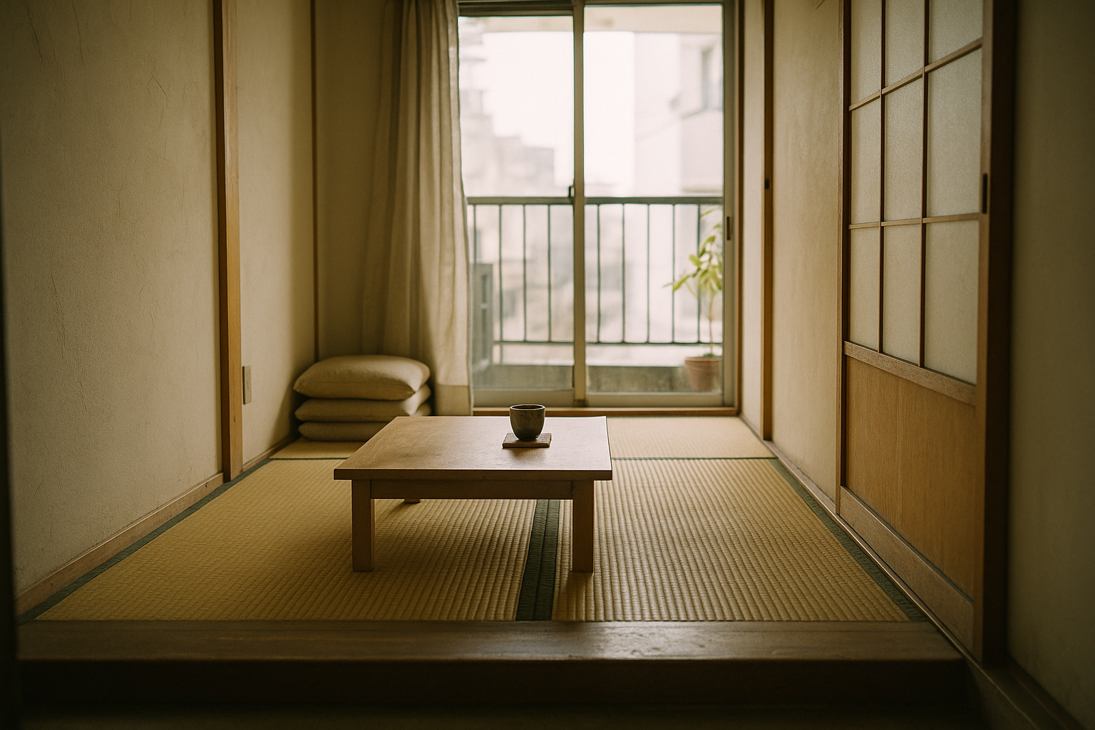 A Look Inside a Minimalist Japanese Apartment